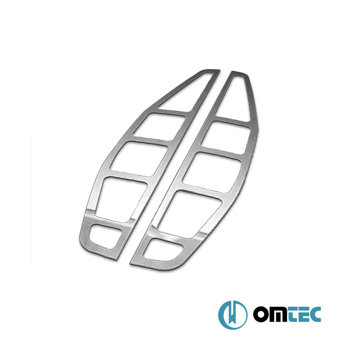 Stop Çerçevesi 2 Prç. P.Çelik (Parlak) - Fiat Doblo - MVN 223 PRE - FL - (2000 - 2006)