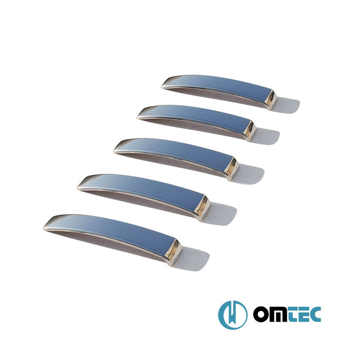 Kapı Kolu 5 Kapı 5 Prç. Paslanmaz Çelik (Parlak) - Peugeot Bipper - MVN 225L - (2008 - 2016)