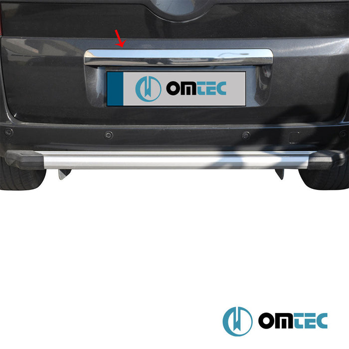Bagaj Çıtası Paslanmaz Çelik (Parlak) (Tek Kapı) - Citroën Nemo - MVN 225L - (2008 - 2016)