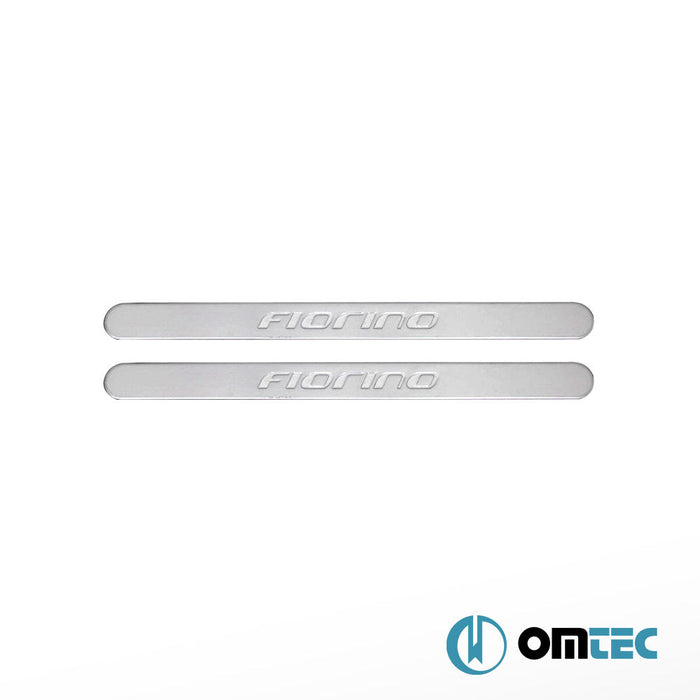 D - Line Kapı Eşiği 2 Prç. Paslanmaz Çelik (Parlak) - Fiat Fiorino - MVN 225 - (2008 - )