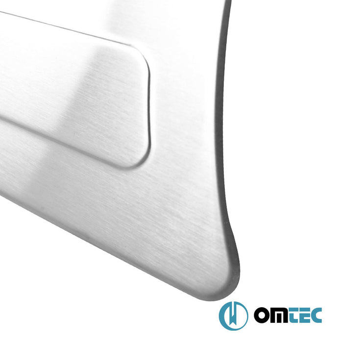 Arka Tampon Eşiği Paslanmaz Çelik (Taşlı) - Citroën Nemo - MVN 225L - (2008 - 2016)