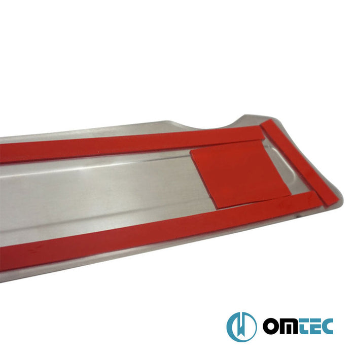 Arka Tampon Eşiği Paslanmaz Çelik (Taşlı) - Citroën Nemo - MVN 225L - (2008 - 2016)