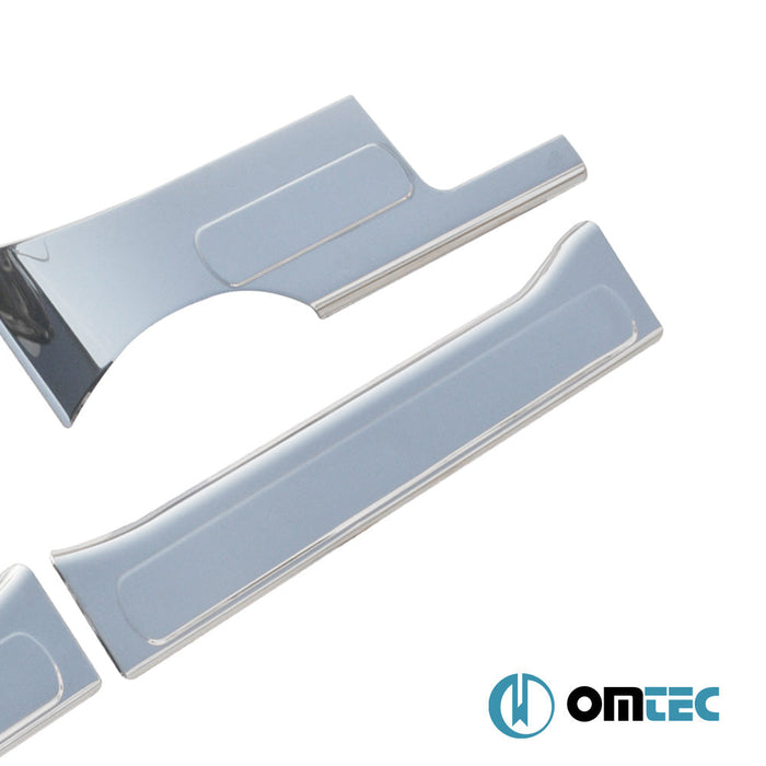 Norm İç Kapı Eşiği 4 Prç. Paslanmaz Çelik (Parlak) - Fiat Fiorino - MVN 225 - (2008 - )