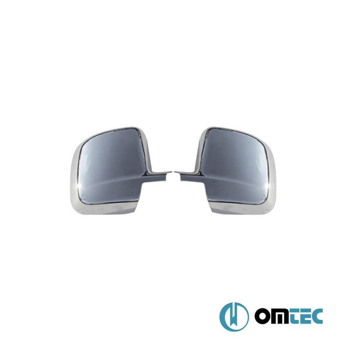 Ayna Kapağı 2 Prç. Paslanmaz Çelik (Parlak) - Citroën Nemo - MVN 225L - (2008 - 2016)