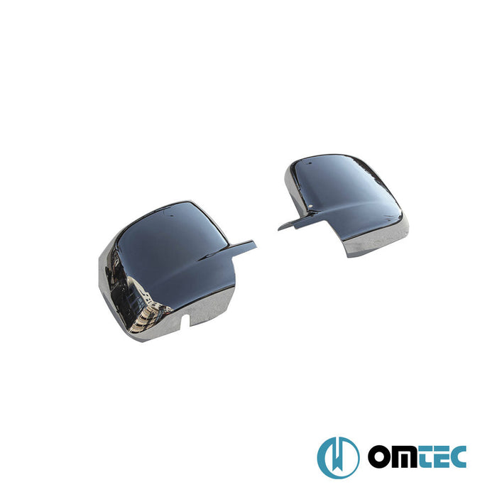 Ayna Kapağı 2 Prç. Paslanmaz Çelik (Parlak) - Citroën Nemo - MVN 225L - (2008 - 2016)
