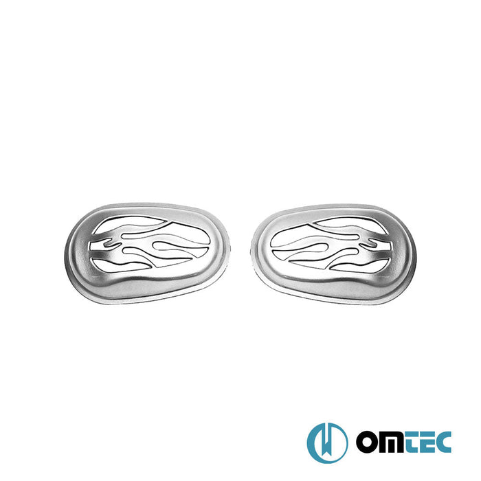 Sinyal Çerçevesi 2 Prç. ABS Krom - Ford Tourneo Connect - MVN V408 PRE - FL - (2014 - 2019)