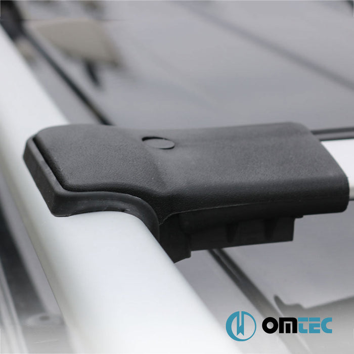 Ara Atkı (Elegance) Gri 2 Prç. Alu. (FL - RS) - Ford Explorer - SUV U502 PRE - FL - (2011 - 2016)