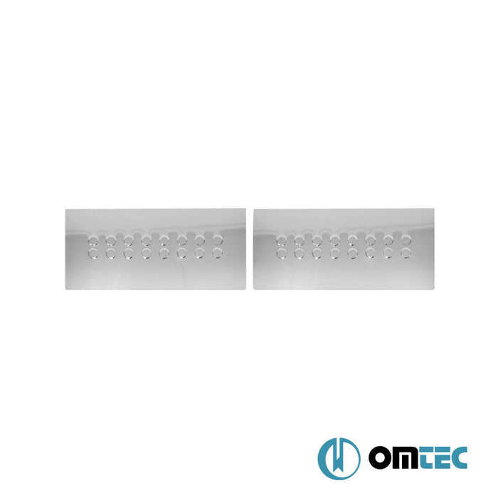 Norm Kapı Eşiği 2 Prç. Paslanmaz Çelik (Parlak) - Citroën Jumper - VAN X250 - (2006 - )