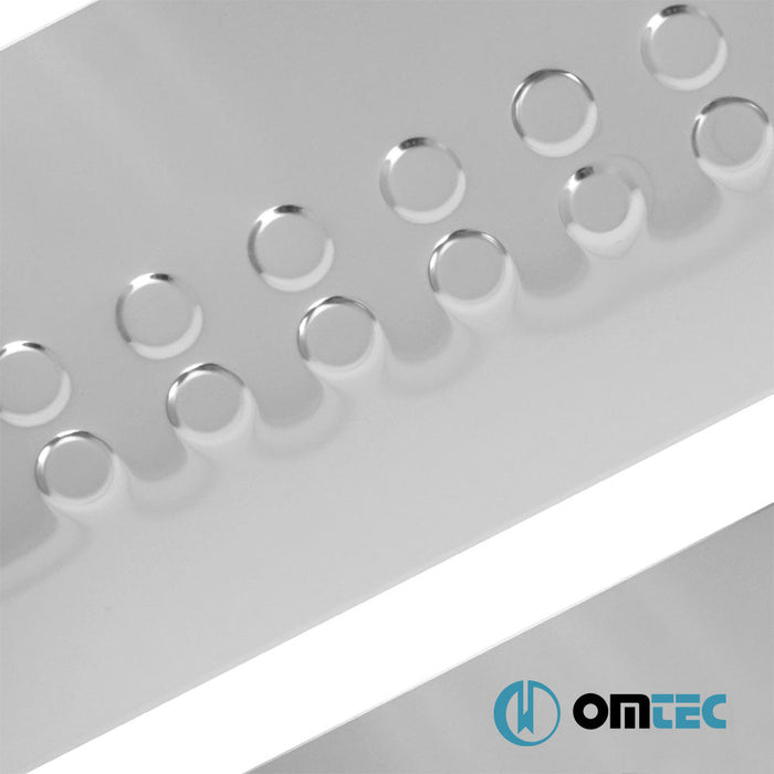 Norm Kapı Eşiği 2 Prç. Paslanmaz Çelik (Parlak) - Fiat Ducato - VAN X250 - (2006 - )