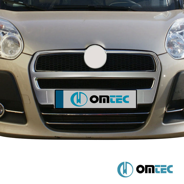 Ön Panjur 2 Prç. P.Çelik (Parlak) - Fiat Doblo - MVN 263 PRE - FL - (2010 - 2014)