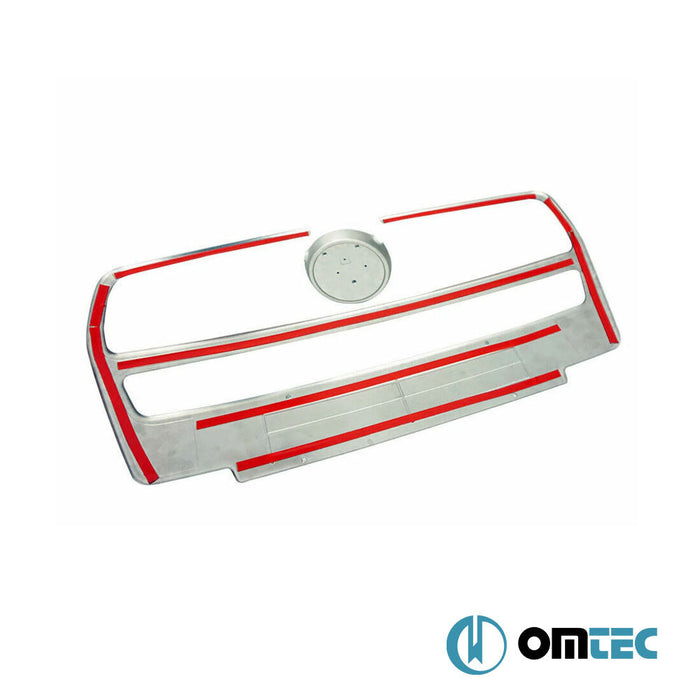 Ön Panjur 2 Prç. P.Çelik (Parlak) - Fiat Doblo - MVN 263 PRE - FL - (2010 - 2014)