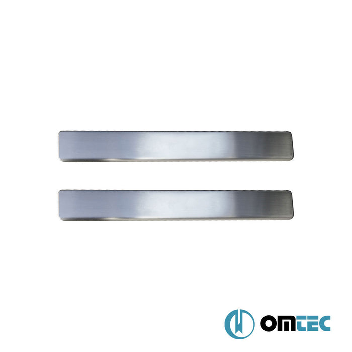 Line Kapı Eşiği 2 Prç. Paslanmaz Çelik (Parlak) - Fiat Doblo - MVN 263 - (2010 - 2021)