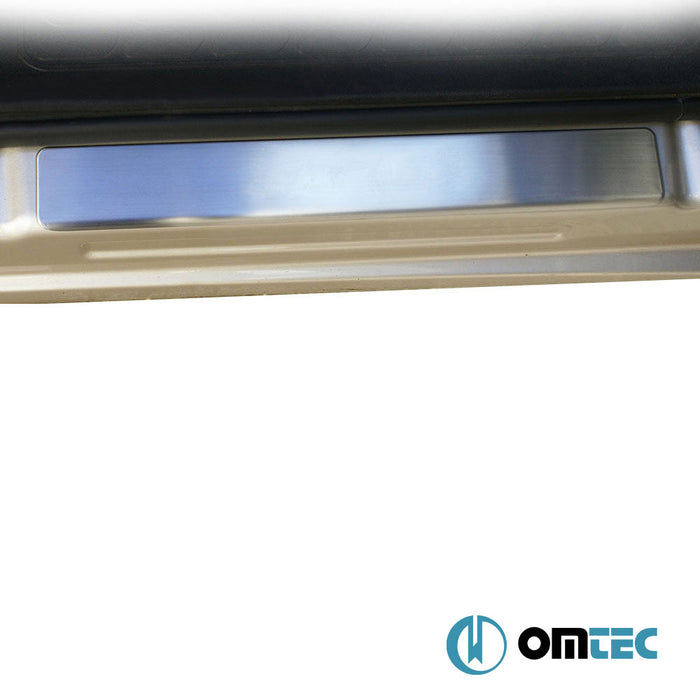 Line Kapı Eşiği 2 Prç. Paslanmaz Çelik (Parlak) - Fiat Doblo - MVN 263 - (2010 - 2021)