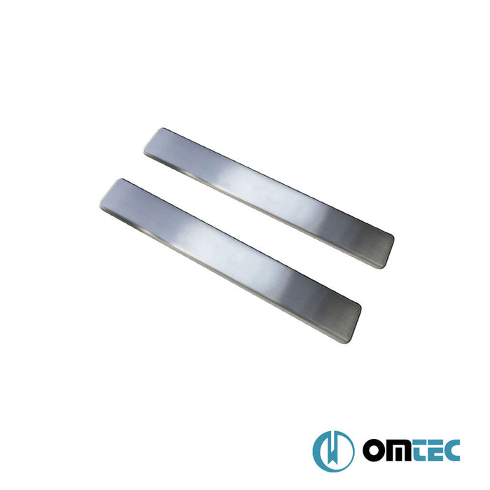 Line Kapı Eşiği 2 Prç. Paslanmaz Çelik (Parlak) - Fiat Doblo - MVN 263 - (2010 - 2021)