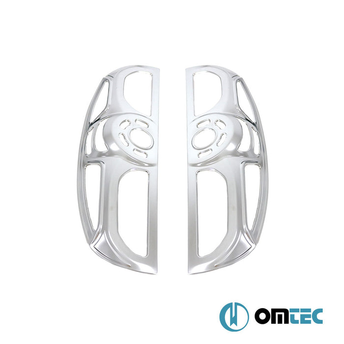 Stop Çerçevesi 2 Prç. ABS Saten Krom - Opel Combo - MVN IV - (2011 - 2018)