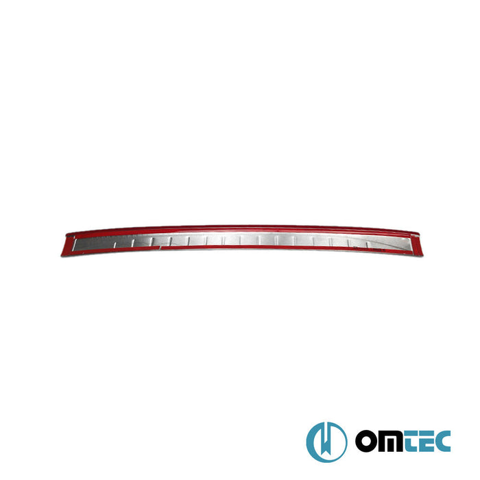 Arka Tampon Eşiği Paslanmaz Çelik (Taşlı) - Fiat 500 - HB 3D 312 - (2007 - )