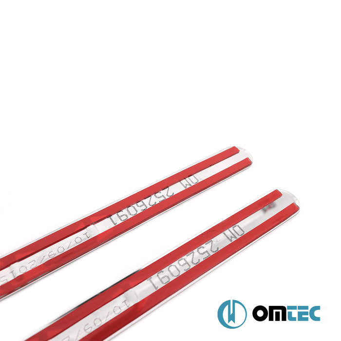 Line Kapı Eşiği 4 Prç. Paslanmaz Çelik (Parlak) - Fiat Linea - SD 323 FL - (2012 - 2018)