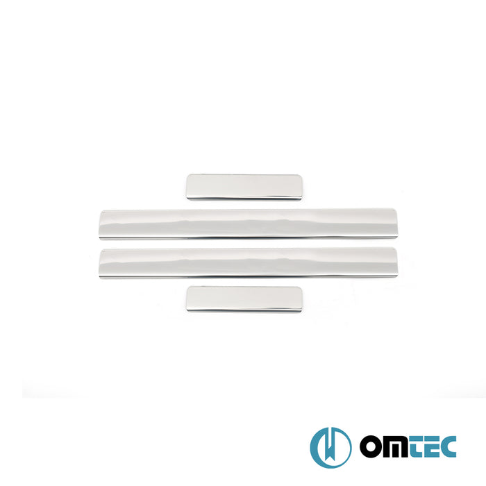 Line Kapı Eşiği 4 Prç. Paslanmaz Çelik - Fiat Bravo - HB 5D 198 - (2008 - 2015)