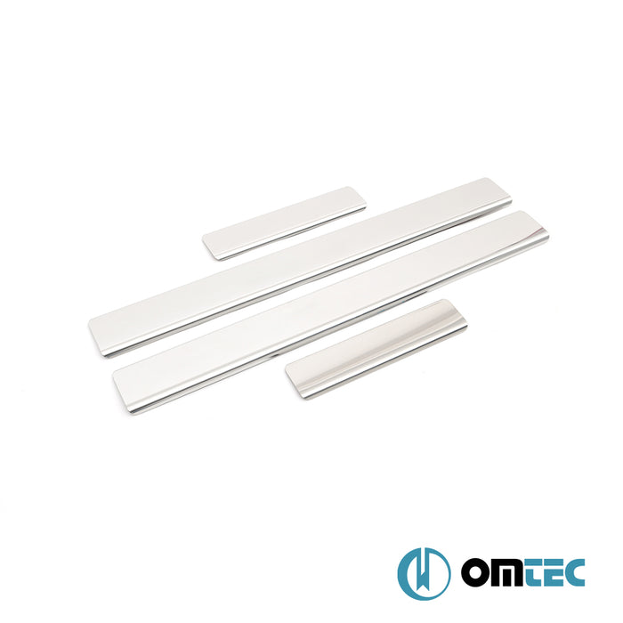 Line Kapı Eşiği 4 Prç. Paslanmaz Çelik - Fiat Bravo - HB 5D 198 - (2008 - 2015)