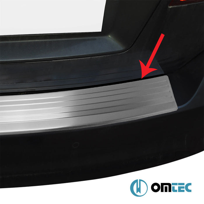 Arka Tampon Eşiği Paslanmaz Çelik (Taşlı) - Fiat Freemont - SUV JC - (2012 - 2015)