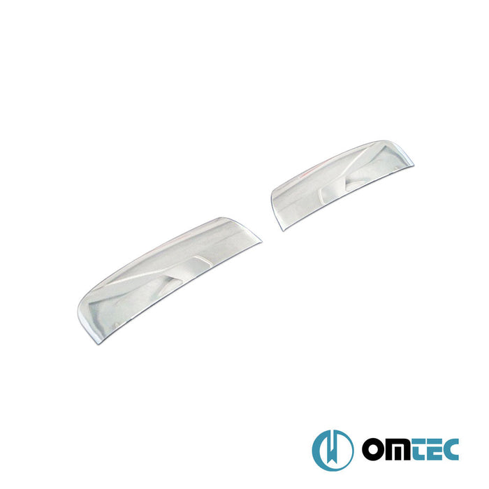 Arka Tampon Köşe Koruma 2 Prç. Paslanmaz - Fiat 500L - MPV 351 FL - (2018 - )