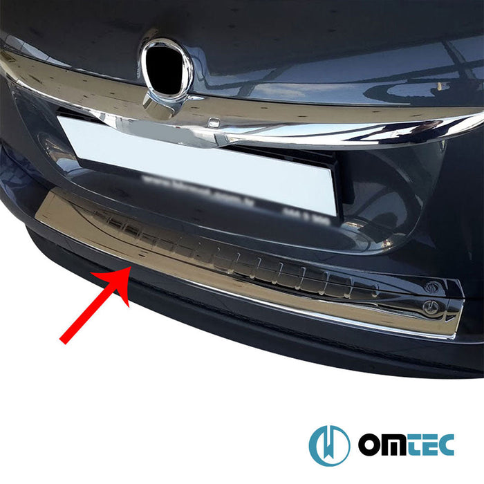 Arka Tampon Eşiği Paslanmaz Çelik (Parlak) - Fiat 500X - SUV 334 - (2015 - )