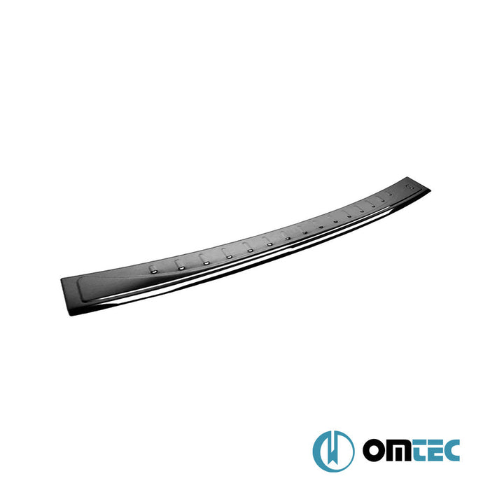 Arka Tampon Eşiği (Siyah) Paslanmaz Çelik - Fiat 500X - SUV 334 - (2015 - )