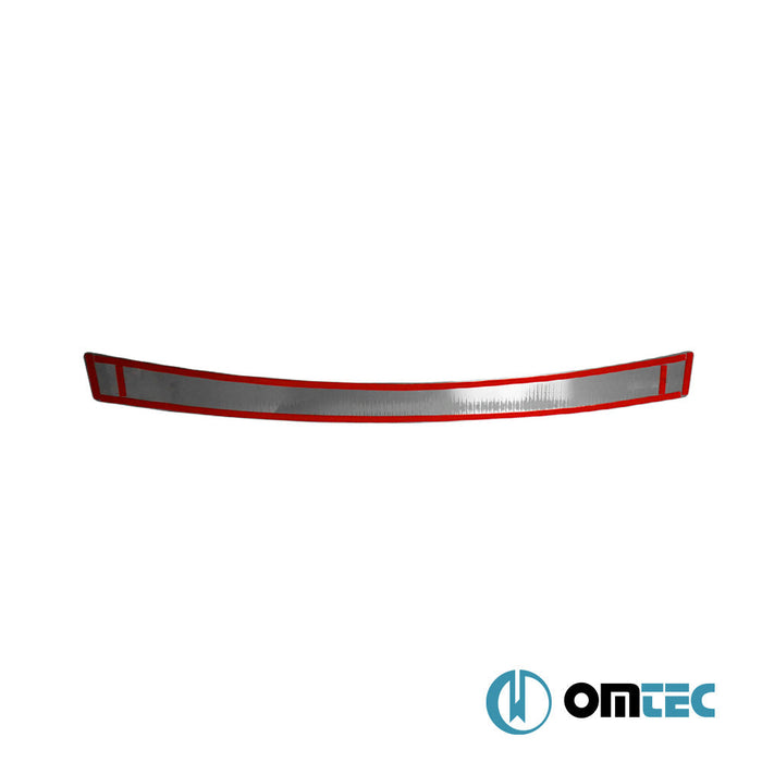 Karbon Folyolu Arka Tampon Eşiği Paslanmaz Çelik - Fiat 500X - SUV 334 - (2015 - )