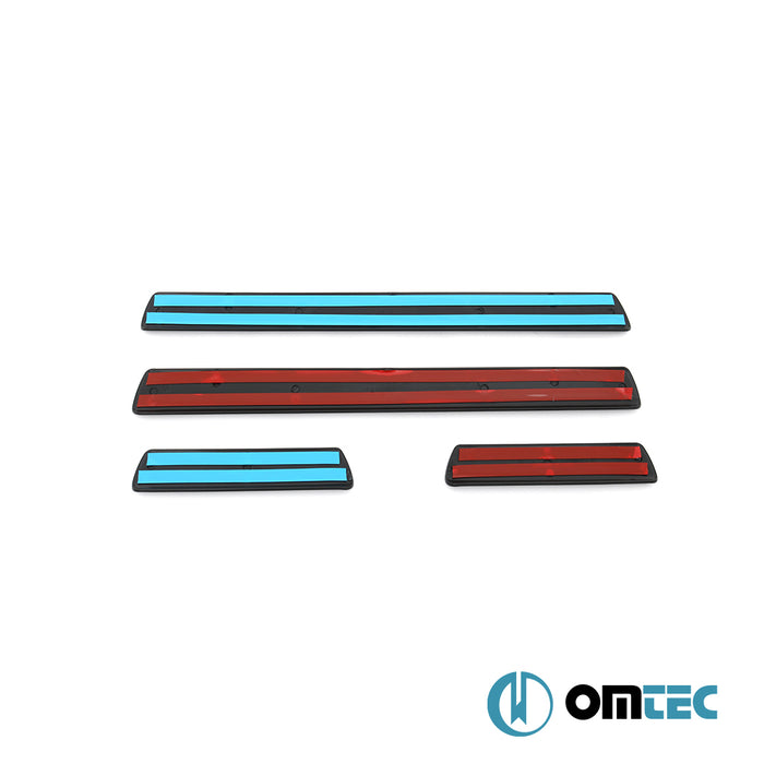 Line Kapı Eşiği 4 Prç. ABS Paslanmaz Çelik - Fiat Egea - HB 5D 356 - (2015 - )