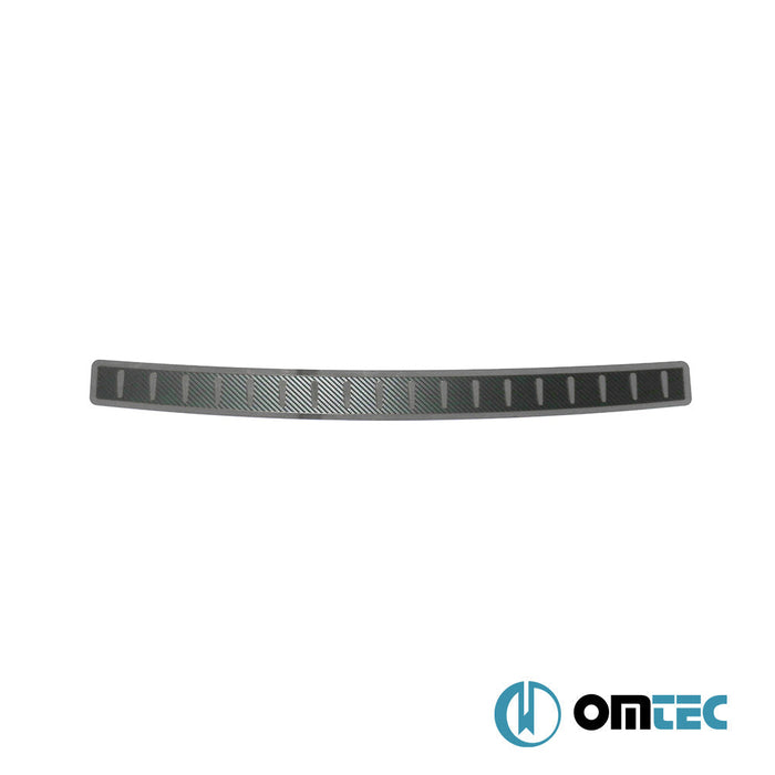 Karbon Folyolu Arka Tampon Eşiği Paslanmaz Çelik - Fiat Egea - SD 356 - (2015 - )