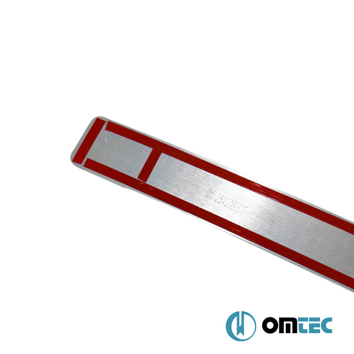 Karbon Folyolu Arka Tampon Eşiği Paslanmaz Çelik - Fiat Egea - SD 356 - (2015 - )