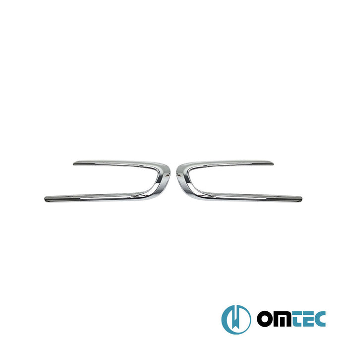 Sis Farı Çerçevesi 2 Prç. ABS Krom - Fiat Tipo - HB 5D 356 PRE - FL - (2015 - 2020)