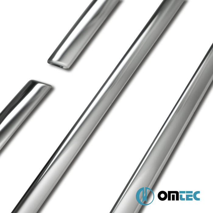 Yan Kapı Çıtası 4 Prç. Paslanmaz Çelik (Parlak) - Ford C - Max - MPV II - (2010 - 2019)