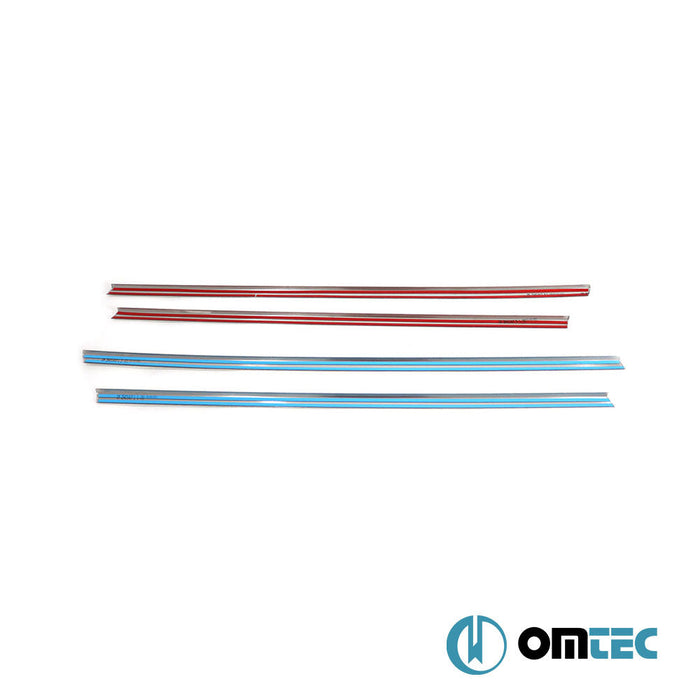 Cam Çıtası 4 Prç. (Taşlı) - Fiat Egea Cross - SUV I - (2020 - )