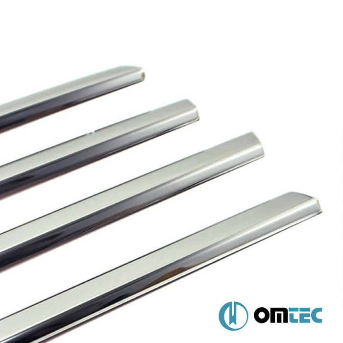 Cam Çıtası 6 Prç. Paslanmaz Çelik (Parlak) - Fiat Egea - SW 356 - (2015 - )