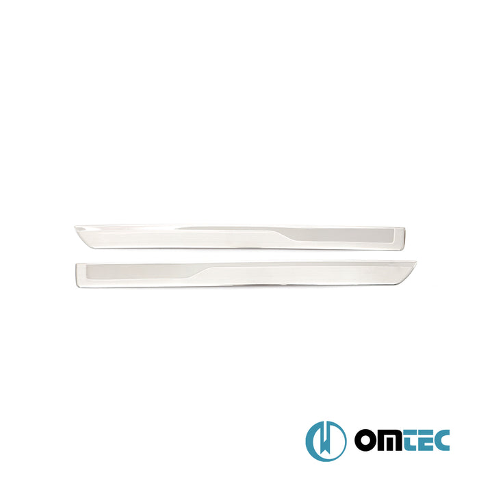 Line Kapı Eşiği 2 Prç. Paslanmaz Çelik (Taşlı) - Fiat Egea Cross - SUV I - (2020 - )