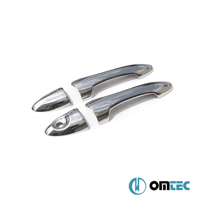 Kapı Kolu 2 Kapı 4 Prç. (H1) Paslanmaz Çelik (Parlak) - Ford Focus - HB 3D I - (1998 - 2005)