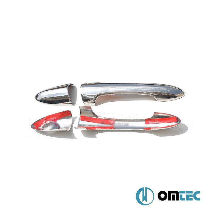 Kapı Kolu 2 Kapı 4 Prç. (H1) Paslanmaz Çelik (Parlak) - Ford Focus - HB 3D I - (1998 - 2005)