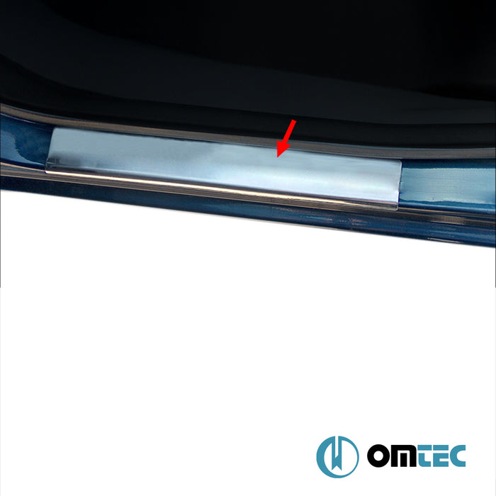 Norm Kapı Eşiği 4 Prç. Paslanmaz Çelik - Ford Focus - HB 5D I - (1998 - 2005)