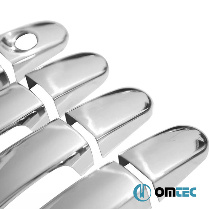 Kapı Kolu 4 Kapı 8 Prç. (H1) Paslanmaz Çelik (Parlak) - Ford Kuga - SUV C520 PRE - FL - (2013 - 2017)