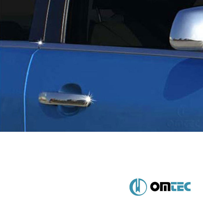 Kapı Kolu 2 Kapı 4 Prç. (H1) Paslanmaz Çelik (Parlak) - Ford Focus - HB 3D II - (2005 - 2011)