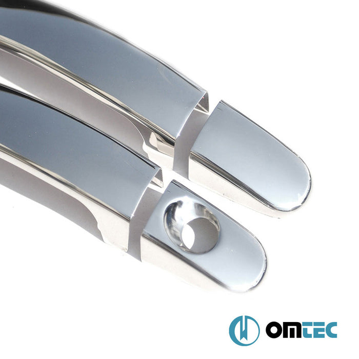 Kapı Kolu 2 Kapı 4 Prç. (H1) Paslanmaz Çelik (Parlak) - Ford Focus - HB 3D II - (2005 - 2011)