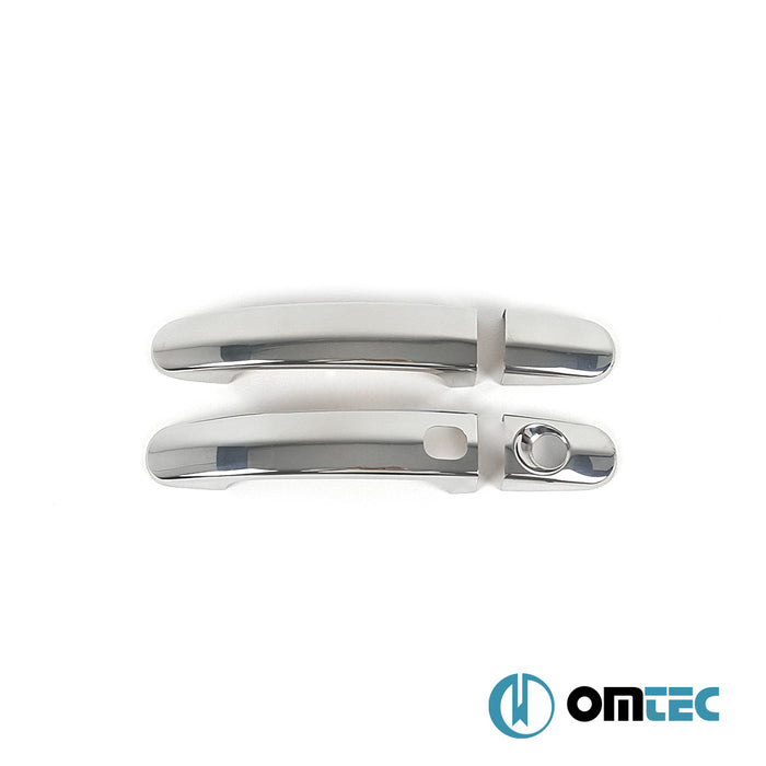 Kapı Kolu 2 Kapı 4 Prç. (H1S1) Paslanmaz Çelik (Parlak) - Ford Focus - HB 3D II - (2005 - 2011)