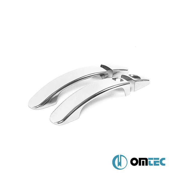 Kapı Kolu 2 Kapı 4 Prç. (H1S1) Paslanmaz Çelik (Parlak) - Ford Focus - HB 3D II - (2005 - 2011)