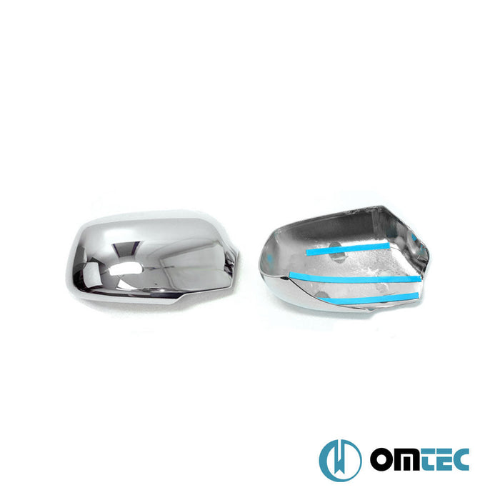 Ayna Kapağı 2 Prç. ABS Krom (Sinyalsiz) - Ford Fusion - MPV JU FL - (2006 - 2012)