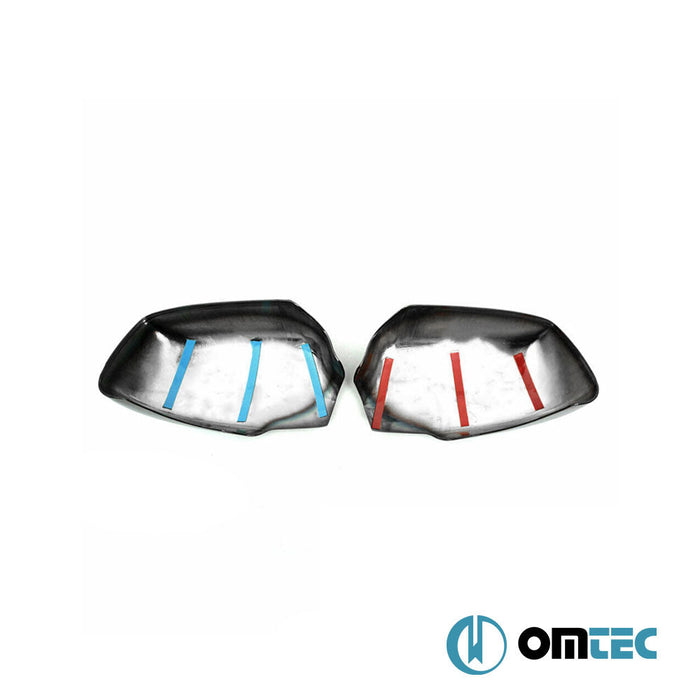 Ayna Kapağı 2 Prç. Abs Siyah Krom - Ford Focus - SW II PRE - FL - (2005 - 2008)