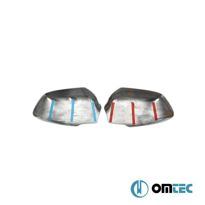 Ayna Kapağı 2 Prç. Abs Saten Krom - Ford Focus - HB 5D II PRE - FL - (2005 - 2008)