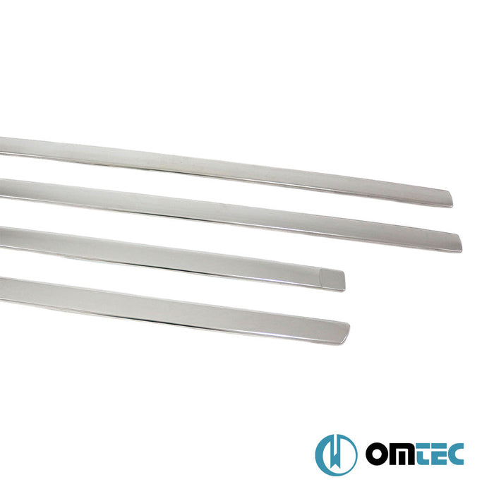 Yan Kapı Çıtası 4 Prç. Paslanmaz Çelik (Parlak) - Ford Focus - SW II PRE - FL - (2005 - 2008)