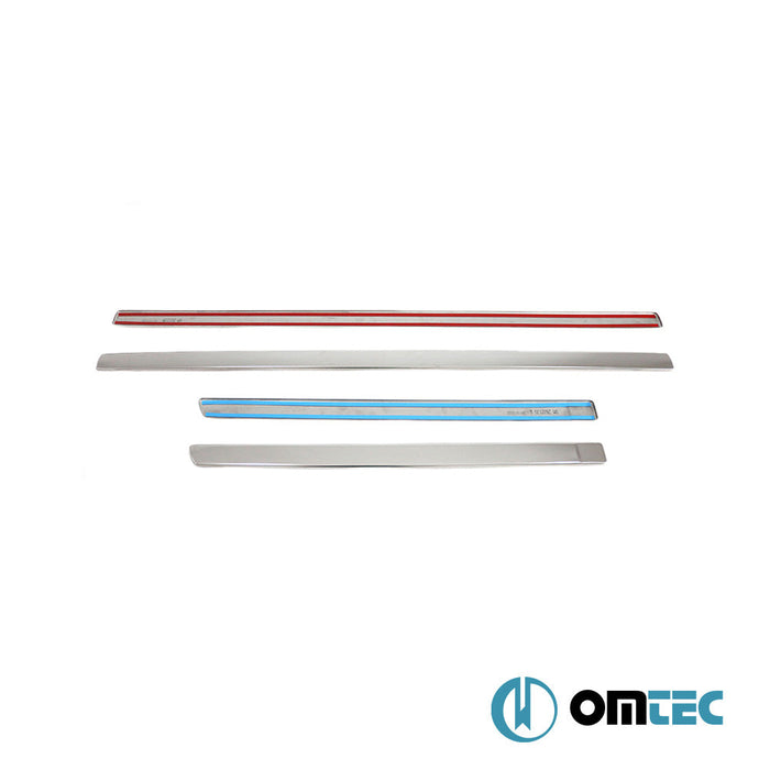 Yan Kapı Çıtası 4 Prç. Paslanmaz Çelik (Parlak) - Ford C - Max - MPV I - (2003 - 2010)