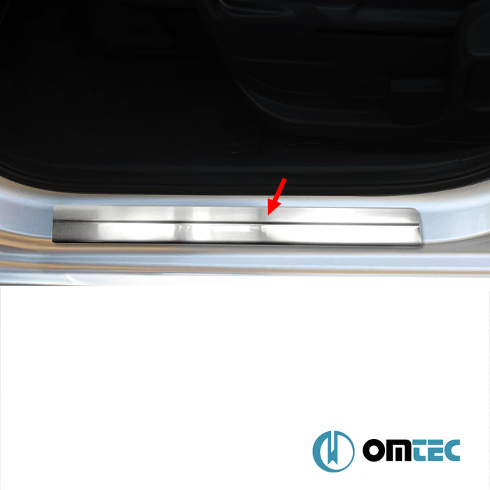 Norm Kapı Eşiği 4 Prç. Paslanmaz Çelik - Ford Mondeo - SD II - (2001 - 2007)